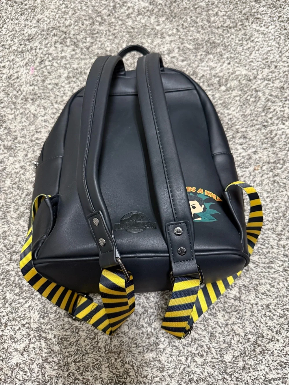 NWOT Jurassic Park Faux Leather Mini Backpack from Universal Studios Florida